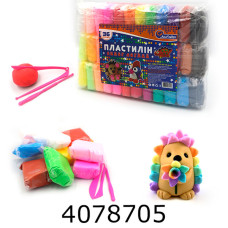 Пластилін повітряний 36 кол. * 12г + стеки (34SL7712-36) (60) Пластилін повітряний 36 кол. * 12г + стеки (34SL7712-36) (60)