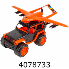 Машинка Позашляховик та Безпілотник ТехноК (2) 0853