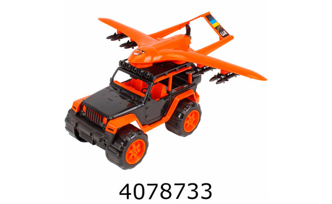 Машинка Позашляховик та Безпілотник ТехноК (2) 0853