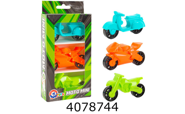 Мотоцикл Міні ТехноК 3 шт (5) 1942