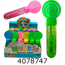 Мильні бульбашки в колбі 