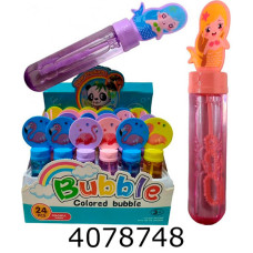 Мильні бульбашки в колбі 