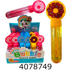 Мильні бульбашки в колбі 