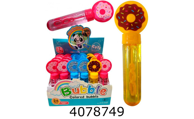 Мильні бульбашки в колбі 