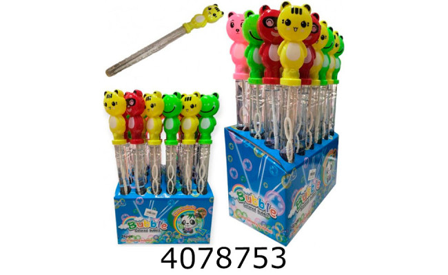 Мильні бульбашки в колбі 