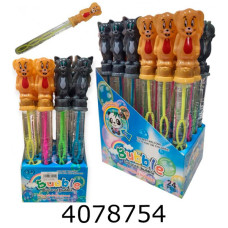 Мильні бульбашки в колбі 