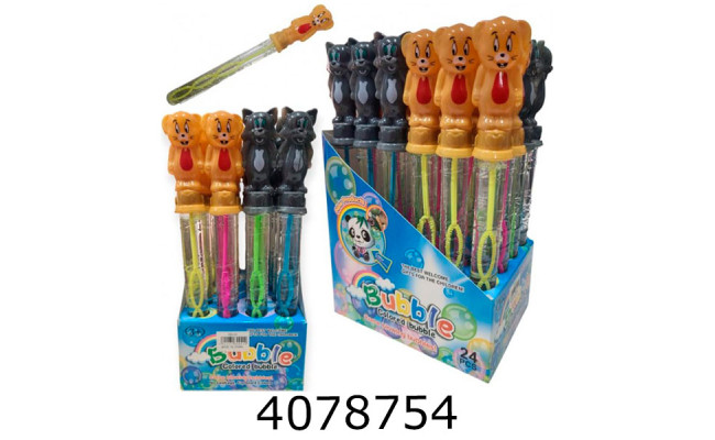 Мильні бульбашки в колбі 