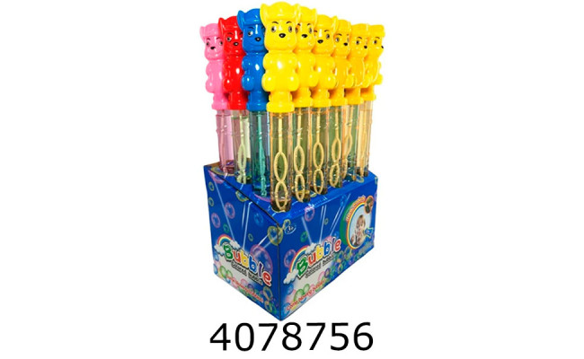 Мильні бульбашки в колбі 