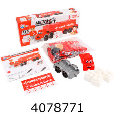 Конструктор метал. Фура Нова Пошта ТехноК+ (6)