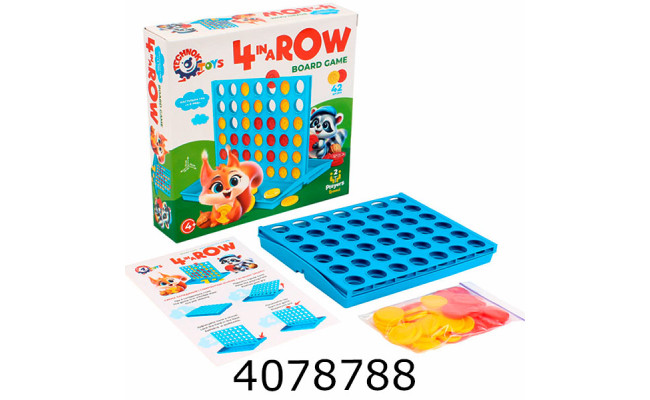 Гра наст. Чотири в ряд ТехноК *(6) 9734