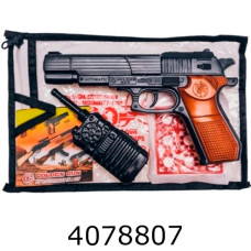 Пістолет під пістони пістони рація 24*14см в сумці (36) 252