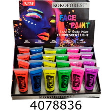 Хелловін. Грим для обличчя неон в тюбику (24) MA26-166/KC-335