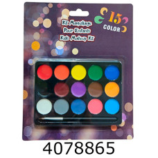 Хелловін. Грим для обличчя 15 кольорів MA26-134/6786