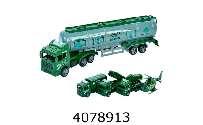 Набір машинок метал. 5шт в коробці військова 325*28см (60) BQ600-68