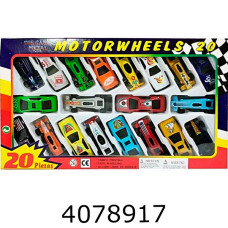 Набір машинок метал. 20шт в коробці 26*38см (72) BT-040-20