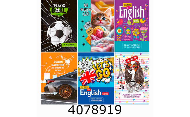 Словник з іноземної мови тверда обкл. (12/72) 23В-002