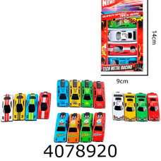 Набір машинок метал. 4шт в коробці см (600) BT-040-4