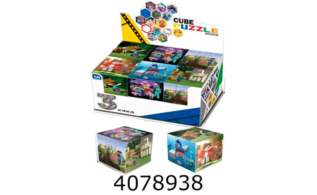 Кубик Рубіка Майнкрафт 57*57*57 см в коробці (12/360) BT-5260-14