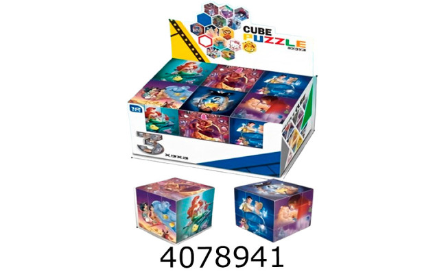 Кубик Рубіка Принцеса Мія 57*57*57 см в коробці (12/360) BT-5260-21