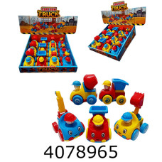 Машинка інерц. Тачки 4 види в дисплей-боксі (12/180) BT-8700-11