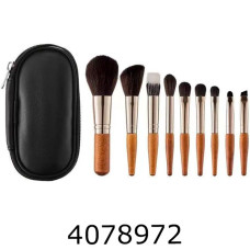 Щіточки для макіяжу в сумочці 9шт