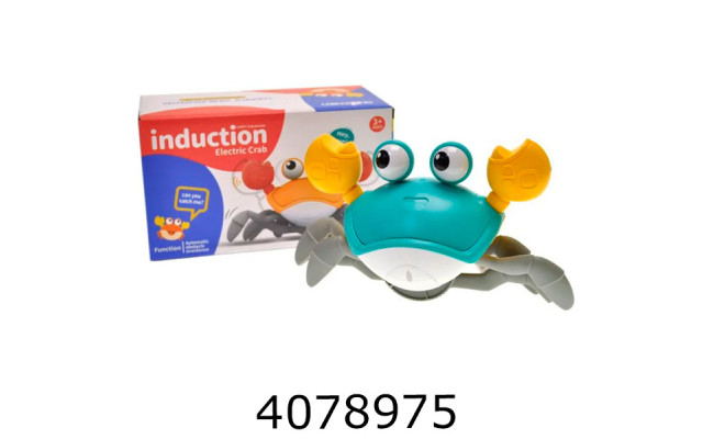 Муз. іграшка Краб в кор.2 режима роботи мелодія бігає QC 3 Y