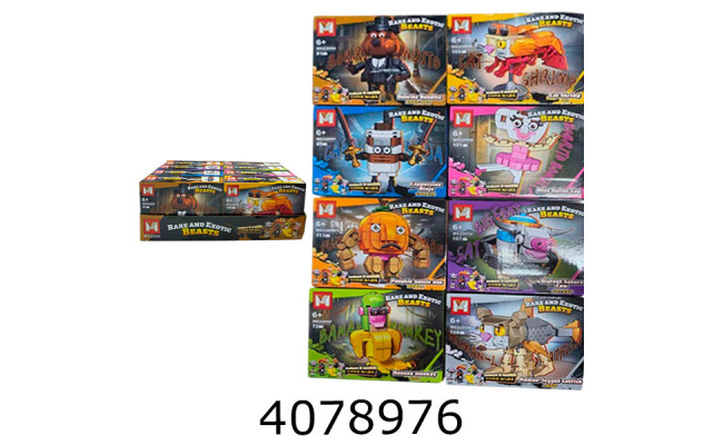 Конструктор Italian Brainrot 72-113 дет. мікс 8 в коробці (8) MG2205