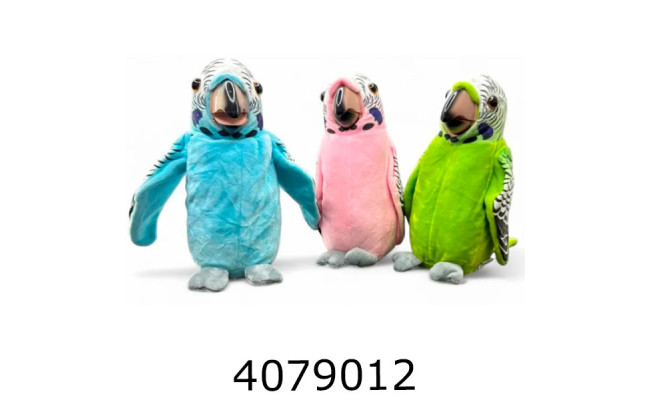 Повторюшка м'яка іграшка Папуга