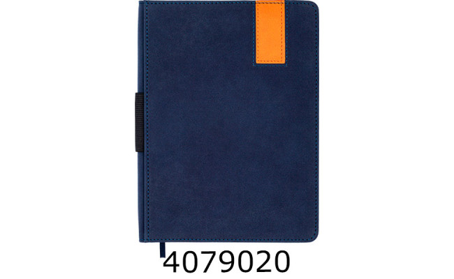Щоденник А5 недат. Buromax  VERONA 288 стр.обкл.штучна шкіра/поролон синій BM.20150-02