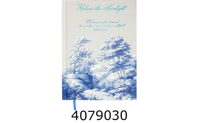 Щоденник А5 недат. Buromax SPOLETO блакитний поліграфічний BM.20290-14