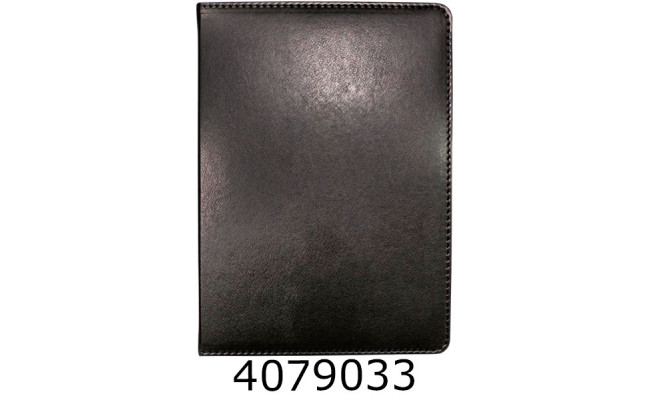 Щоденник А5 недат. Buromax PRIME штучна шкіра чорний BM.20380-01