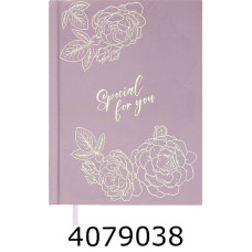 Щоденник А5 недат. Buromax ONLY 336 стр. св.-рожевий BM.20540-43