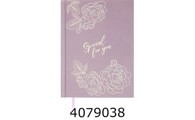 Щоденник А5 недат. Buromax ONLY 336 стр. св.-рожевий BM.20540-43