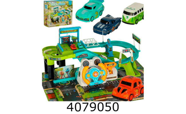 Муз. Руль-автотринажер в коробці 33*27*12.5см (12) T917A