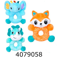 Брязкальце м'яке плюш в пакеті 16см (75) HB 0059