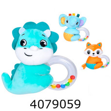 Брязкальце м'яке пискавка плюш в пакеті 12см (75) HB 0060