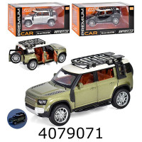 Машинка метал. Land Rover Defender 3 кольори Автосвіт (12) AP-1721