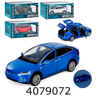 Машинка метал. Tesla Model X 4 кольори Автосвіт (18) AP-1794 Машинка метал. Tesla Model X 4 кольори Автосвіт (18) AP-1794