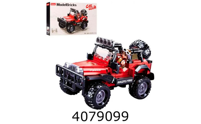 Конструктор SLUBAN Джип 253 дет. (24) M38-B0816