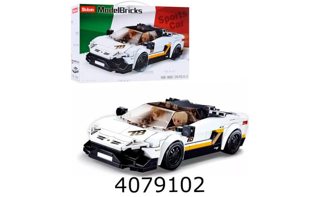 Конструктор Sluban Famous car 276 дет. (24) M38-B0957