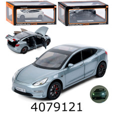 Машинка метал. Автосвіт Tesla Model 3 3 кольори (12) AP-2064