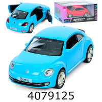 Машинка метал. Volkswagen New Beetle 2012I відкрив. двері 2 кол. 155*7*7см Автосвіт (24/48) AS-3094