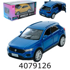 Машинка метал. Автосвіт Volkswagen T-Roc 2018 відкрив. двері 2 кол. 155*7*7см (24/48) AS-3115