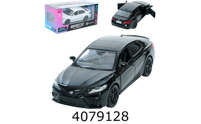 Машинка метал. Автосвіт Toyota Camry 2022 відкрив. двері 2 кол. 155*7*7см (24/48) AS-3121