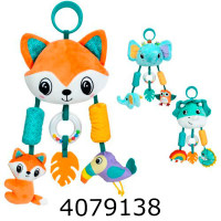 Брязкальце-пищалка підвіска в пакеті 3 види 20-26-6см (24) HB 0083 ABC