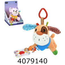 Брязкальце-пищалка підвіска тварина  в пакеті 2 види 18*265*18см (30) YT24-41-42