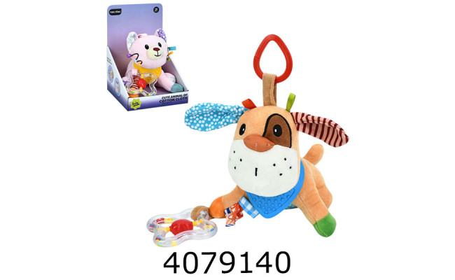 Брязкальце-пищалка підвіска тварина  в пакеті 2 види 18*265*18см (30) YT24-41-42