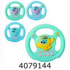 Муз. Руль в кульку мікс кольорів  165*155*4см (60/120) 3280B