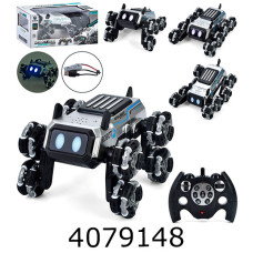 Робо-пес радiо акум. в коробці музика 2 кольори 25см (12) YL-117