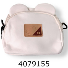 Сумочка кросс-боді з вушками біла 25-571